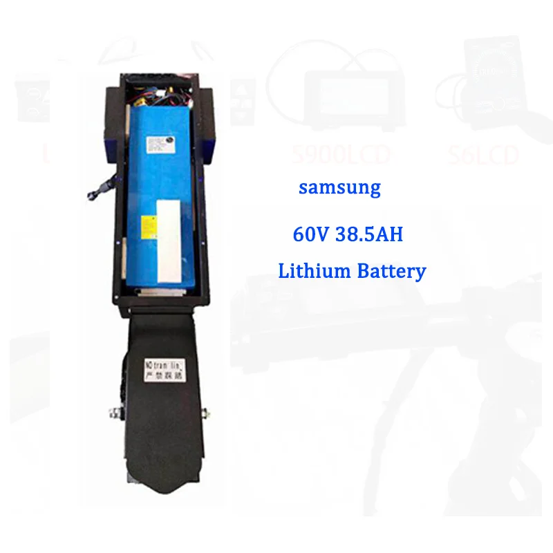 Литиевая батарея Samsung 60 в 38 5 ач для электрических скутеров 60V5000W скейтборд