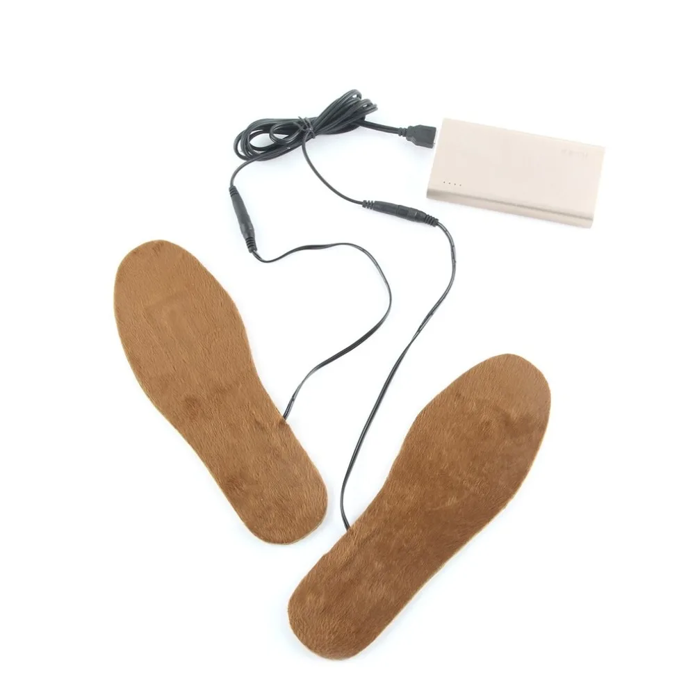 1 пара; зимние стельки для обуви; USB; с подогревом; для ног; мягкая обувь; подушки; удобная обувь; аксессуары для любой резки