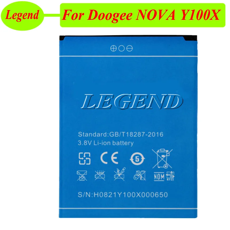 Аккумулятор 2200mAh Для Doogee Y100X Для DOOGEE NOVA Y100X