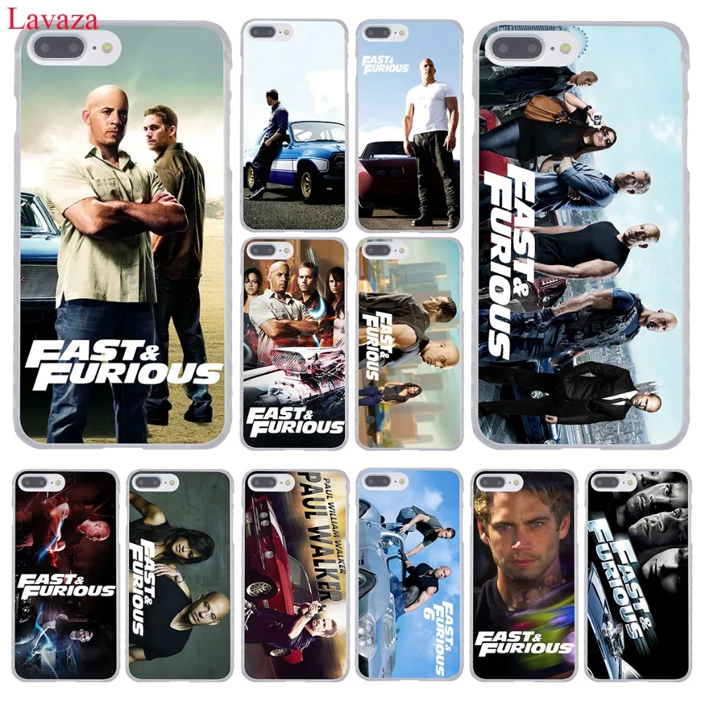 

Lavaza Fast & Furious and Paul Walker Phone Case for Apple iPhone XR XS Max X 8 7 6 6S Plus 5 5S SE 5C 4S 10 Cover 8Plus Cases