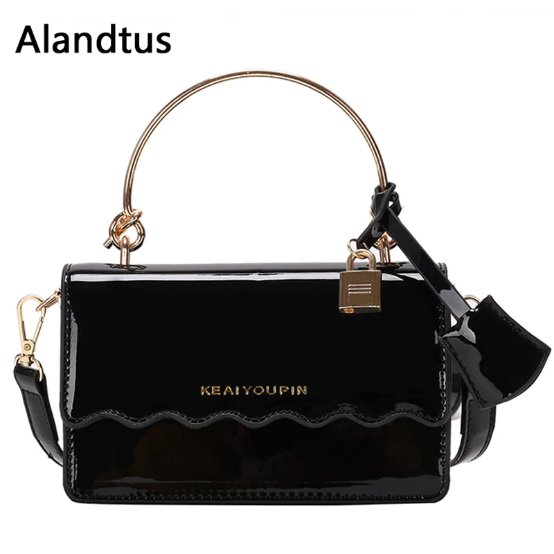 

Alandtus Anti-theft Handbags For Women Shoulder Crossbody Messenger Bags Leather Women Fashion Phone Bags Bolsa Feminina