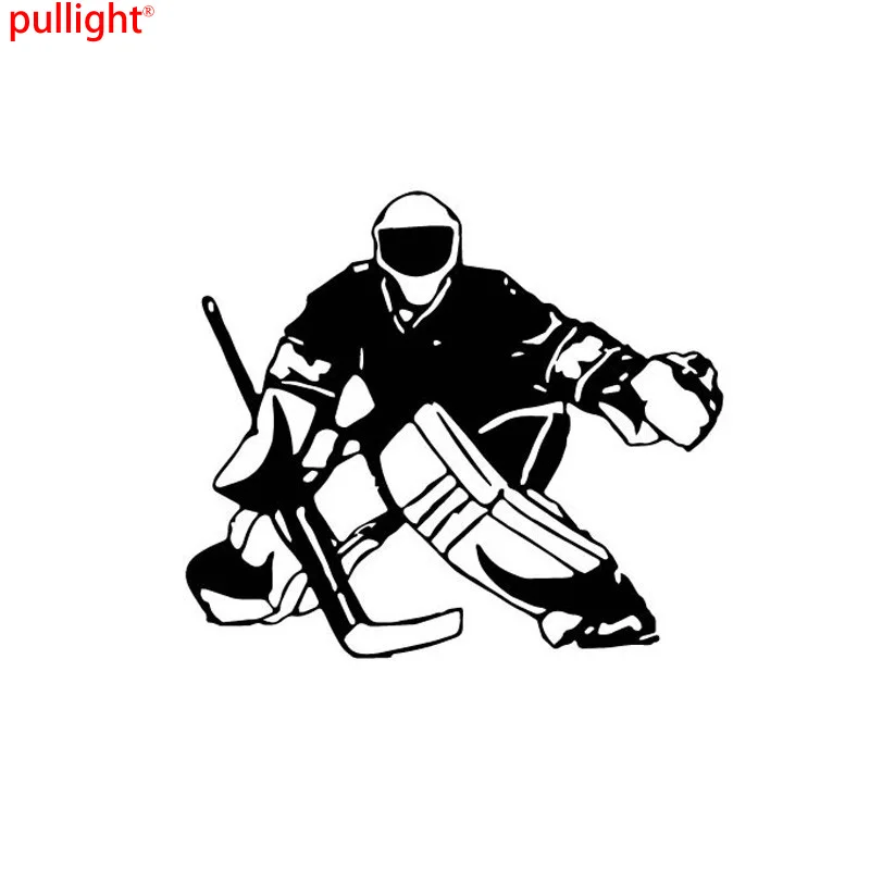 Hockey Player Cartoon Car Stickers Car Decoration