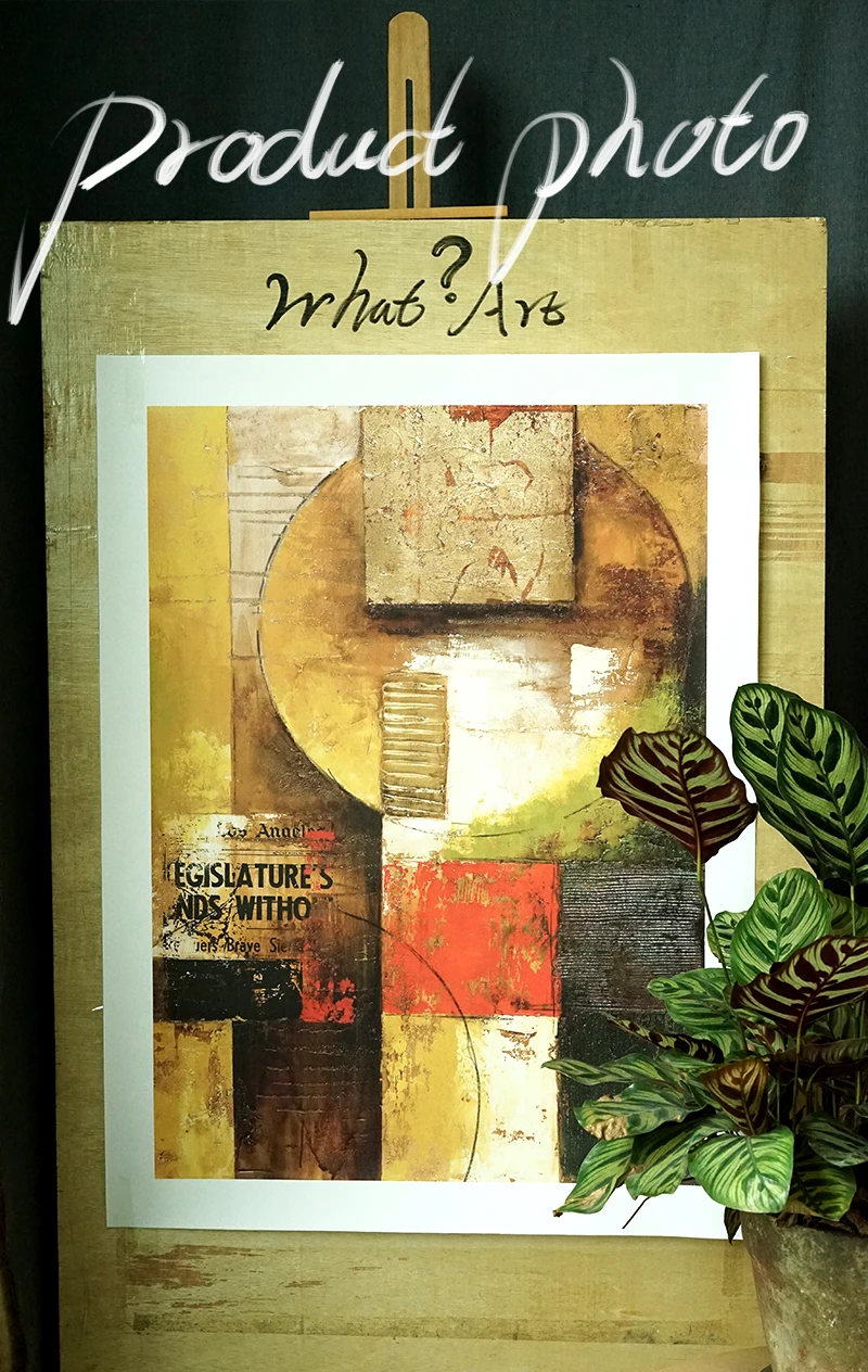 Abstract Vintage Painting 2 Piece Collection 6