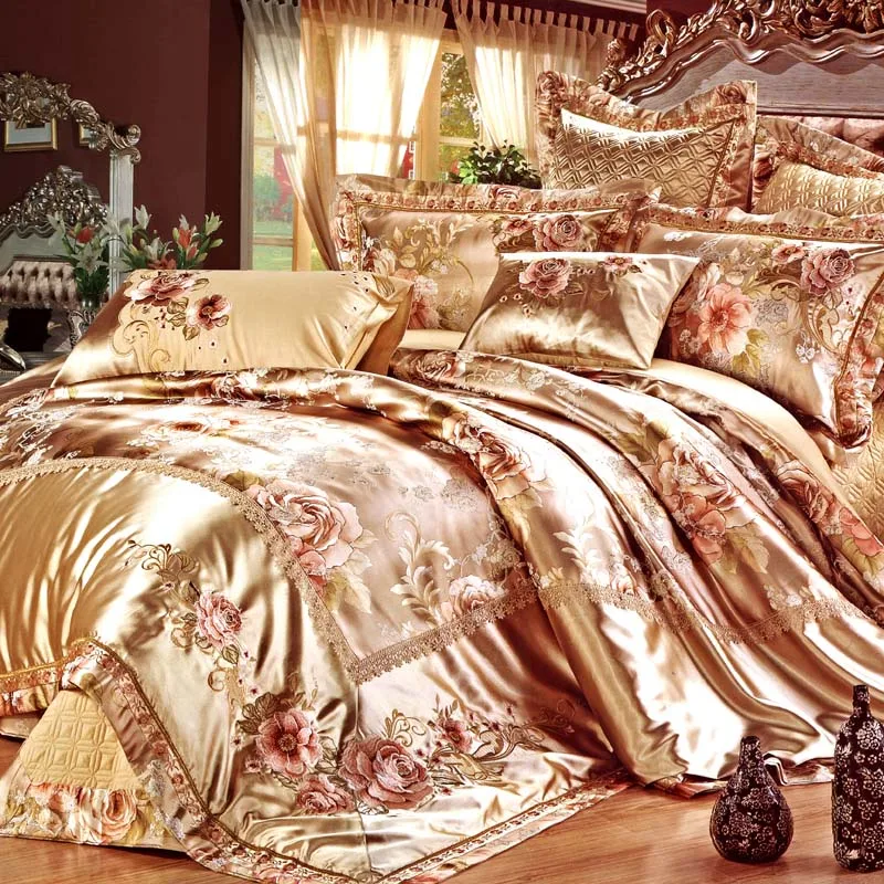 aliexpress com buy hot royal queen 10 in1 top quality bedding sets bed sheets modal