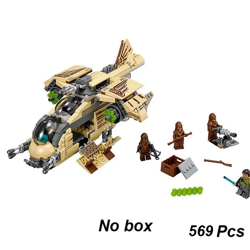 

NEW Building Blocks 10377 Compatible with Space Wars Figures Wookiee Gunship 75084 Model Educational Toys for Children Gifts