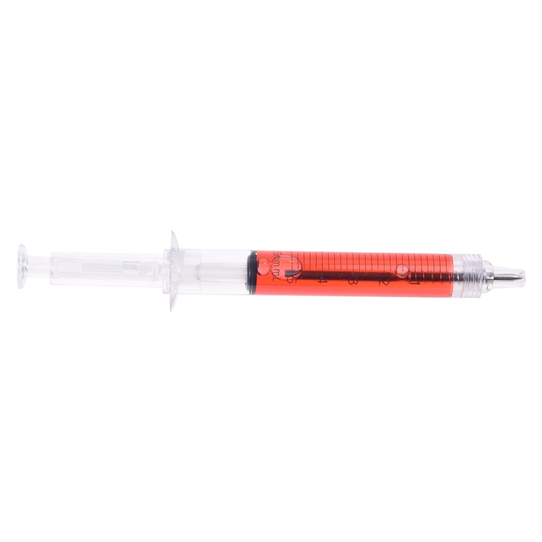 Ballpoint Pen Ballpoint Black Ink Syringe Red Chic