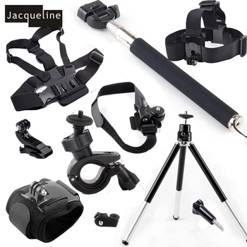 

Jacqueline for Helmet Strap Sets Mount For Sony Action HDR AS20 AS15 AS100V AS30V AZ1 mini AS200V FDR-X1000V/W 4K