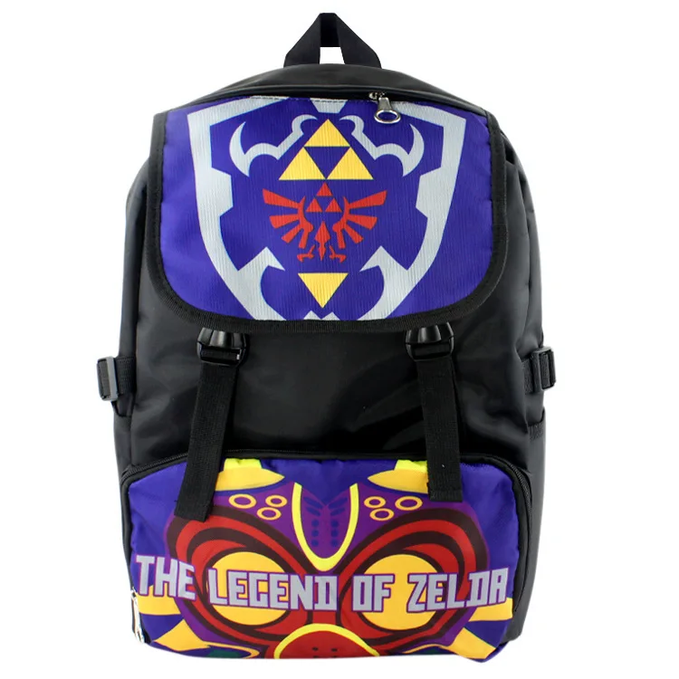 

Game The Legend of Zelda Backpack Student School Shoulder Bag Satchel Laptop Rucksack Knapsack Teenager Travel Outdoor Gift