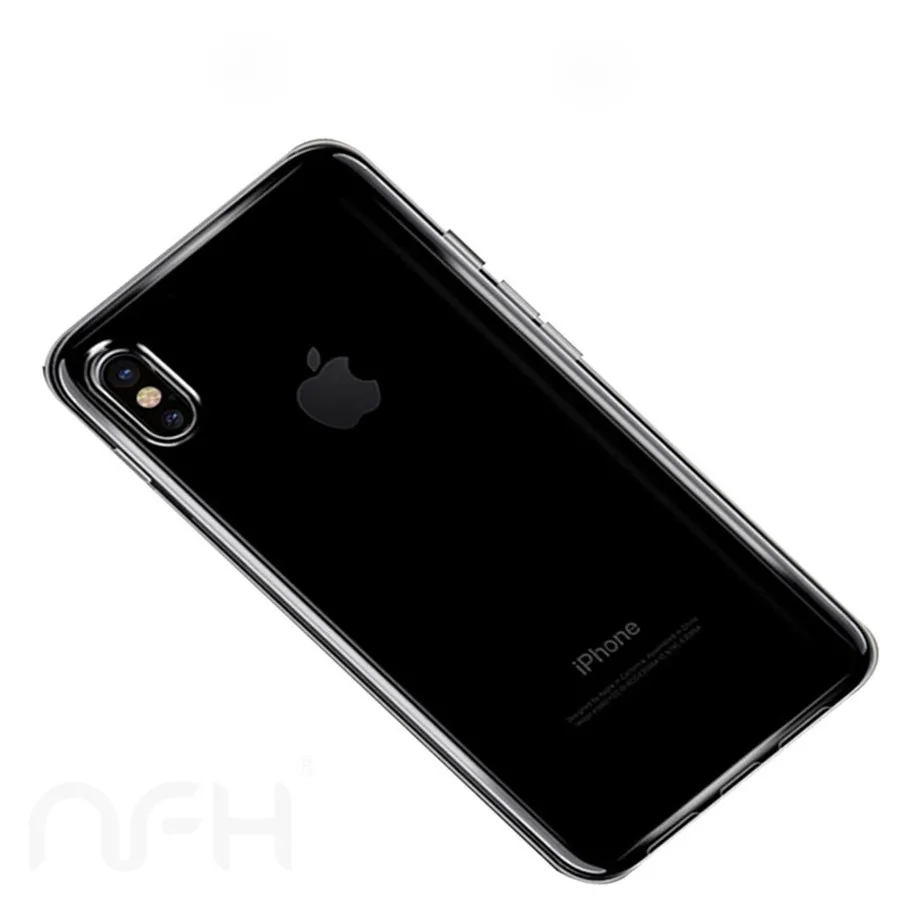 Ультратонкий Прозрачный мягкий чехол для телефона для iPhone XS, iPhone XR, чехол для телефона, Тонкий силиконовый чехол для iPhone Xs MAX, чистый чехол