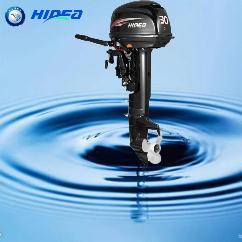 Hidea лодочный двигатель 2 тактный 30HP длинный вал ручной запуск подвесной мотор для продажи Hidea лодочный двигатель 2 тактный 30HP длинный вал ручной запуск подвесной мотор для продажи