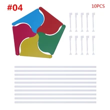 10 компл. Штифт ветряной мельницы ветер Спиннер Сад Двор художественное украшение наружные игрушки DIY игрушка для детей подарок Type04-m15