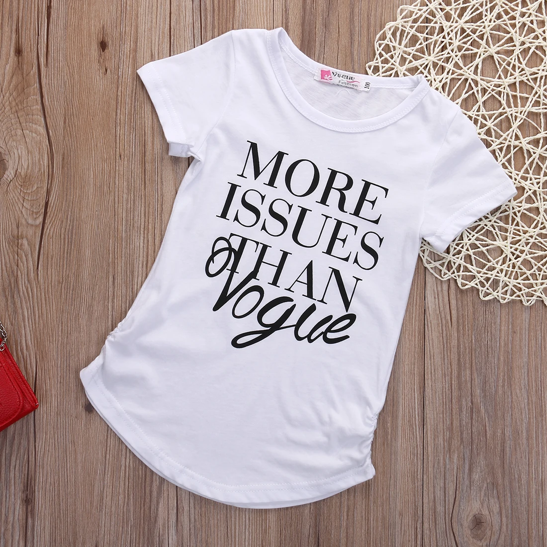 

2019 New Kids Baby Girls Summer Fashion Cotton Letter Print Short sleeve T-shirt Tops Casual Clothes