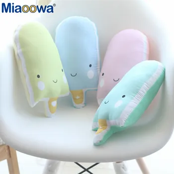 

1pc 33CM Creative Lovely Popsicle Pillow Plush Doll Toy Ice Pop ice Cream Plush Doll Kids Baby Appease Toy Home Decor