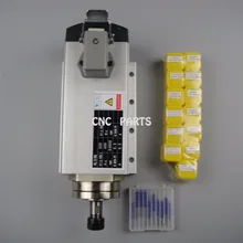 Фрезерный станок с ЧПУ шпиндель ER11 800 Вт воздушного охлаждения мотор шпинделя+ 13 штук ER11collets+ ЧПУ engravin Биты