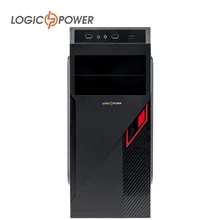 LOGIC POWER desktop computer case New Arrivals , 80mm FAN, CD-ROMx2, HDDx1, PCIx7, USBx2, AUDIO In / Out #4208