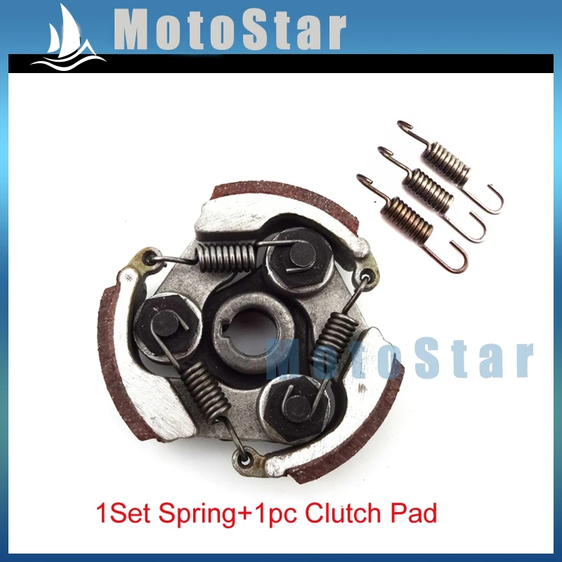 

Keyway Clutch Pads + Springs For 2 Stroke 47cc 49cc Engine Chinese Minimoto Mini Moto Kids Pocket Dirt Bike ATV Quad 4 Wheeler