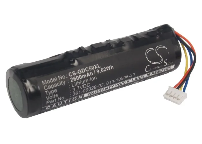 Кэмерон Sino 2600mAhBattery 361-00029-02 для Garmin Alpha 100, DC50, GAA002, GAA003, GAA004, T5, TT10, TT15