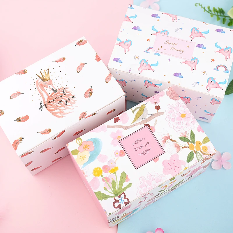 Милый высокого класса Единорог Фламинго конфеты упаковка подарочная ...
