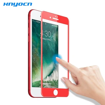 

Xnyocn for Iphone6 3D Full-screen Coated Tempered Glass Film White for Iphone 6 6s Screen Protection Explosion-proof Membrane