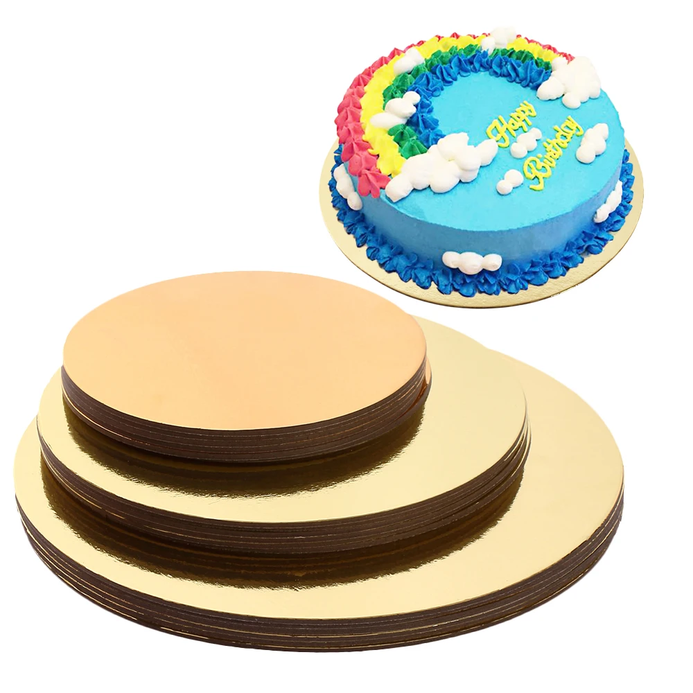 

Cake Boards Set of 18 Cake circle bases 6 inches, 8 inches, and 10 inches 6 of Each