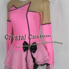 Лидер продаж, платье для катания на коньках на заказ для девочек, красивые новые брендовые модные платья для фигурного катания для соревнований DR2805