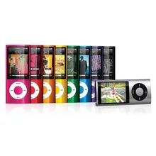 Nouveau 2016 9 couleur mince 4ème gen Mp3 Mp4 lecteur 32 GB avec 1.8 ” LCD écran musique temps de jeu 30 horas Radio FM Ebook Video Player
