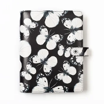 

Lovedoki 2020 New Leather Spiral Notebook Scrapbook Journal A5A6 Planner Diary Office & School Supplies Stationery Store