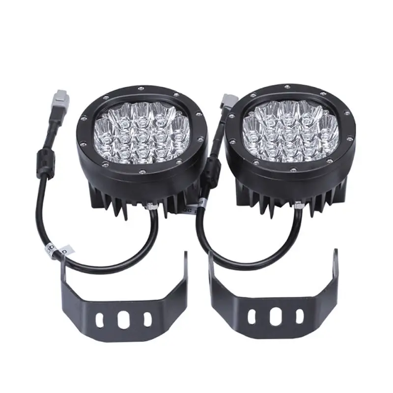 

1Pair 5 Inch Round Led Driving Light 80W 8000LM Spotlights for Offroad Jeep Wrangler JK TJ YJ Ford Toyota Pickup 4WD 4X4 ATV SUV