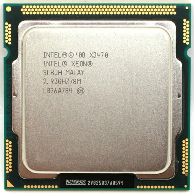 Процессор intel Xeon X3470 8M Cache 2,93 GHz SLBJH LGA1156 CPU равный i7 870 рабочий