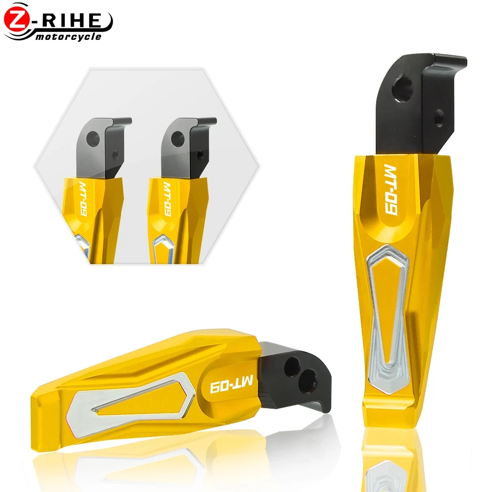 

Motorcycle Motorbike Moto Accessories Folding Rearset Foot Pegs Backseat Pedal Rear Foot Pad Foot Support for Yamaha MT09 MT 09
