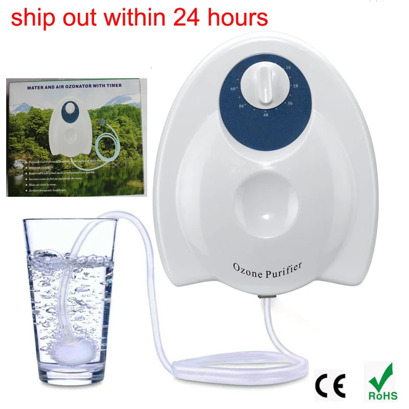

Portable Ozone sterilizer Air and Water Purifier Multifuctional Ozone Generator Purification food Preparation Home kitchen tools