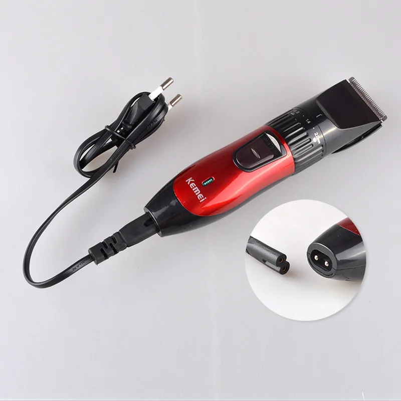 Kemei Hair Trimmer Rechargeable Electric Hair Removal Men Hair Cutting Machine with Adjustable Comb Professional Hair Clipper Kemei Hair Trimmer Rechargeable Electric Hair Removal Men Hair Cutting Machine with Adjustable Comb Professional Hair Clipper