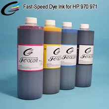 Яркая краска на водной основе Чернила для струйного принтера HP970 971