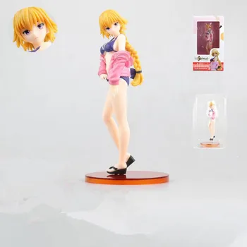 

Collectible Sexy Anime Figure Fate/Stay Night FGO Joan of Arc Swimwear Model Dolls PVC Figurine Toys Gifts 20cm Bikini Version