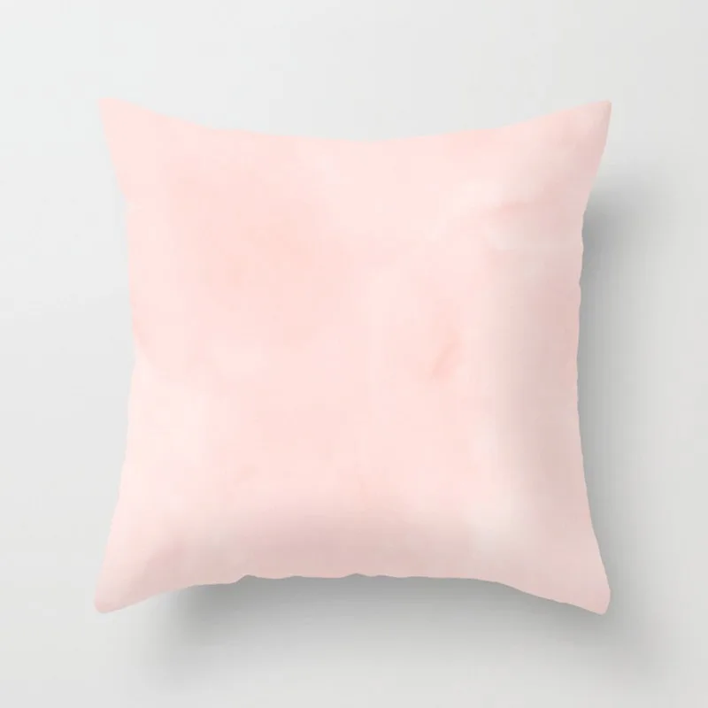 Чехлы пледы крышка печатный подарок полиэстер с геометрическим принтом подушка для дома розовый черный белый - Цвет: I
