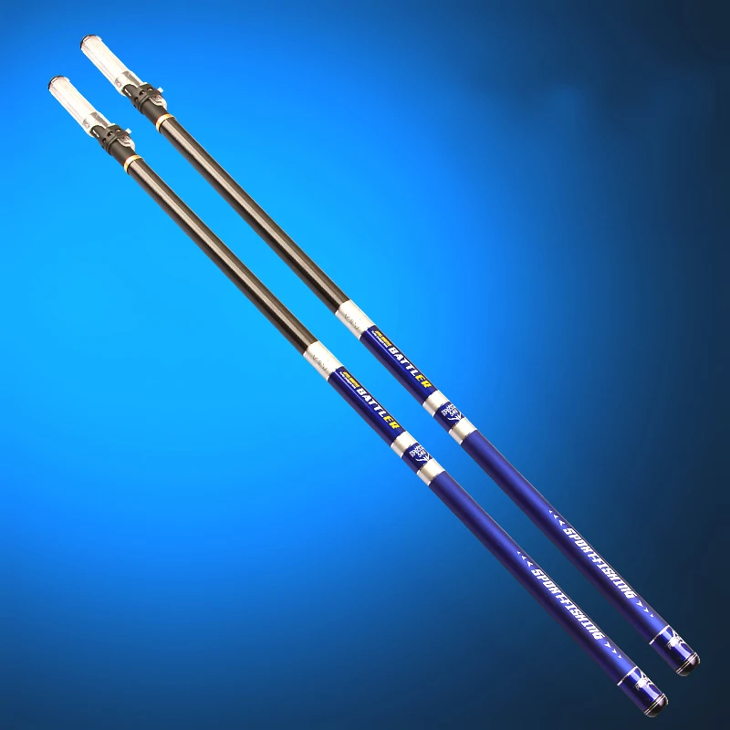 

High Carbon Fishing Rod 3.6m 7.2 M Ultra Light Super Hard Telescopic Fishing Rod 28 Adjustable River Stream Fishing Hand Rod