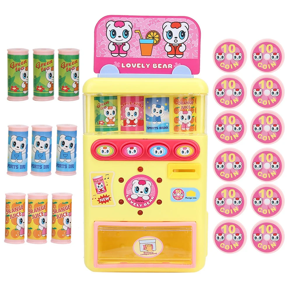 Hot Sale Pretend Play Vending Machine Toy Talking Automatic Vendor Gift