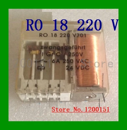 

RO 18 220 V 701-DC24V KACO Used, guaranteed quality. relay DIP-10