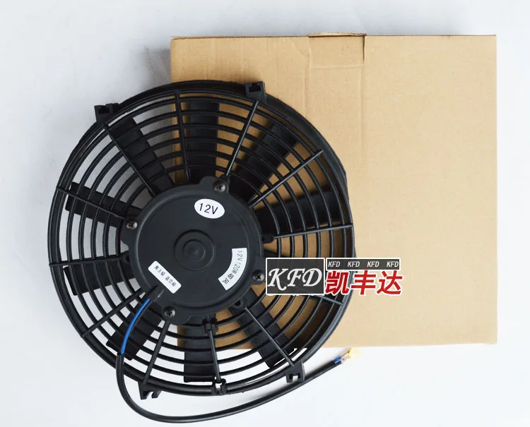 Автомобильный электронный вентилятор 10 дюймов 120W12V24 бак для воды