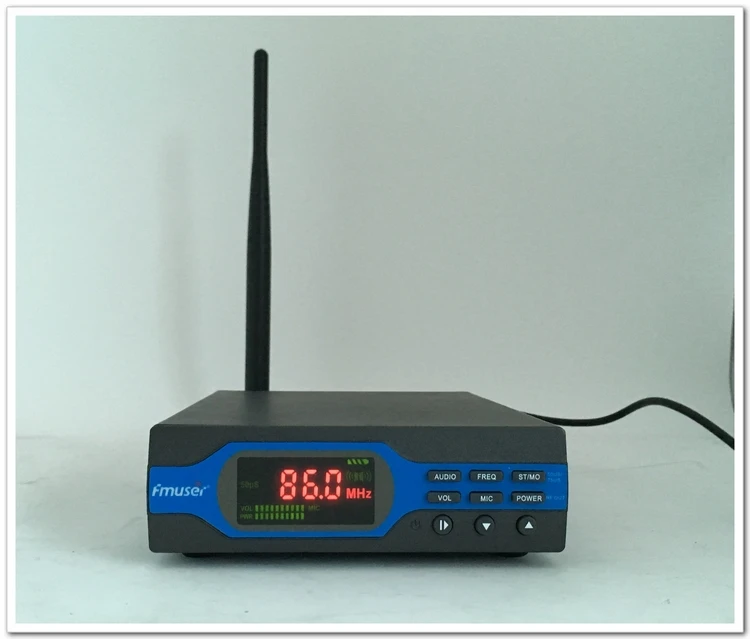 

FU-X01CK 1W FM Transmitter+Power supply+Antenna Package (8G TF Card+Battery+Bluetooth)