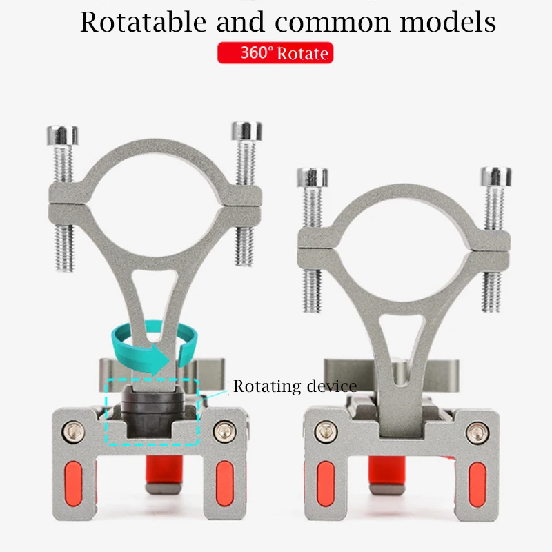 URANT алюминиевый сплав держатель для телефона для мотоцикла для iPhone поддержка Moto gps Держатель для руля велосипеда с поворотом на 360 градусов