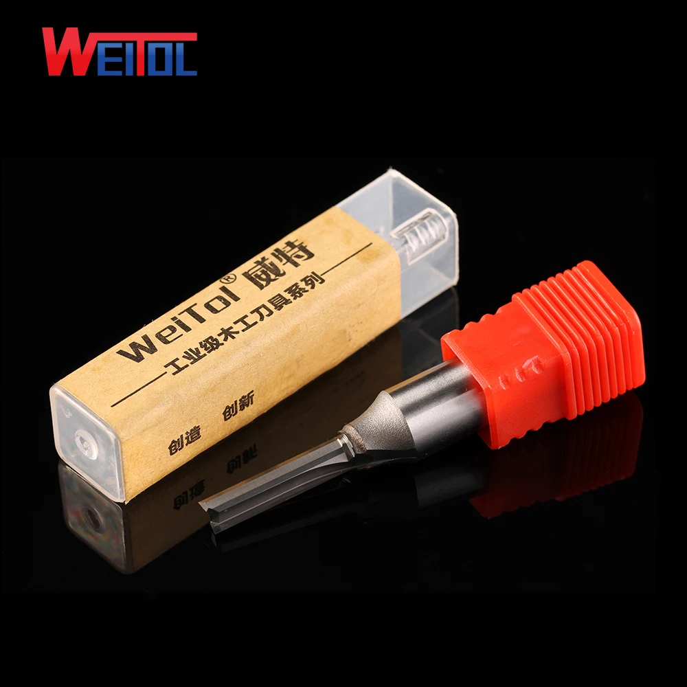 Weitol 1 шт. Вольфрамовая сталь 1/2 дюйма TCT фрезерный станок с прямым хвостовиком
