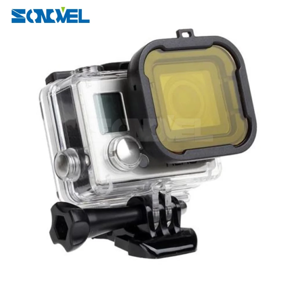 Фильтр для объектива Фильтры дайвинга GoPro аксессуары корпус камеры чехол