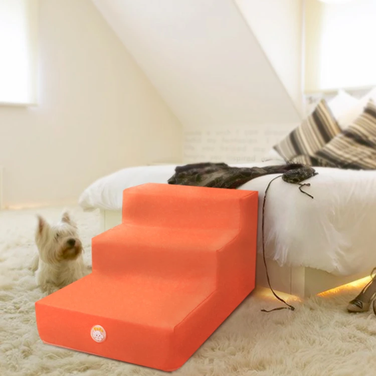 New three layers Pu leather pet bed Stairs pet mat for small dog anti