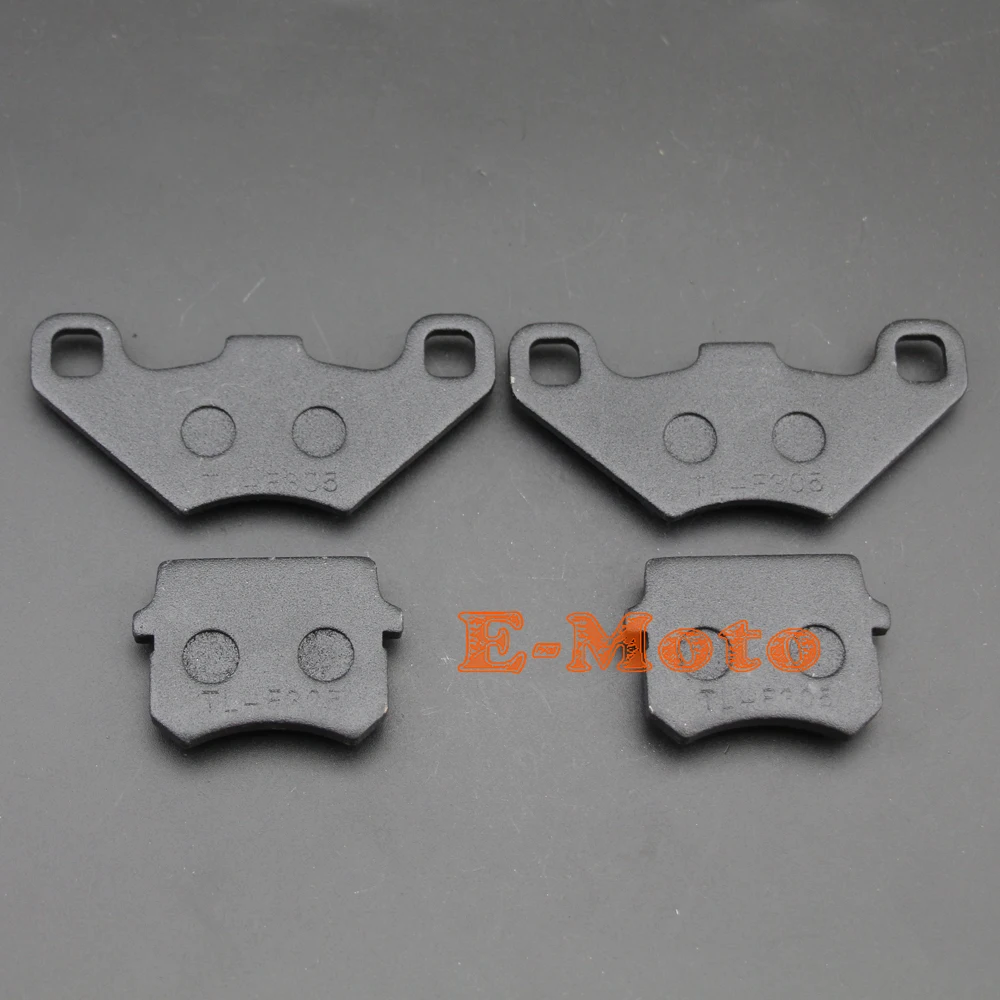2 комплекта задних тормозных колодок 50cc 70cc 90cc 110cc 125cc 150cc 200cc 250cc ATV Go Kart Pit Dirt Bike Mini