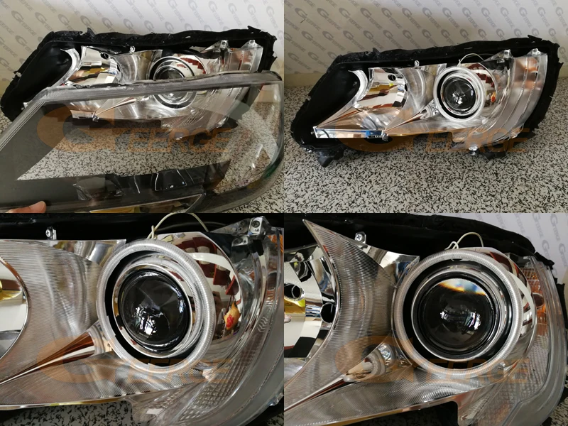 ccfl angel eyes SKODA SUPERB 2 II FACELIFT 2013 2014 2015 headlight(3)