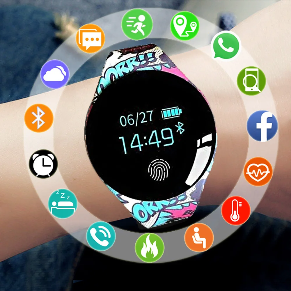 

SANDA Bluetooth Smart Watch for IOS Android Men Women Sport Intelligent Pedometer Fitness Bracelet Watches for iPhone Clock Men