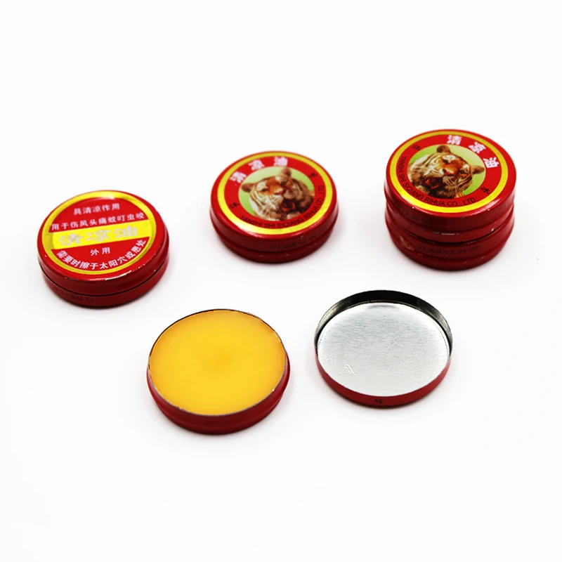 

5/10/20pcs Tiger Balm Summer Cooling Oil Refresh Brain Drive Out Mosquito Eliminate Bad Smell Treat Headache Chinese God Medical
