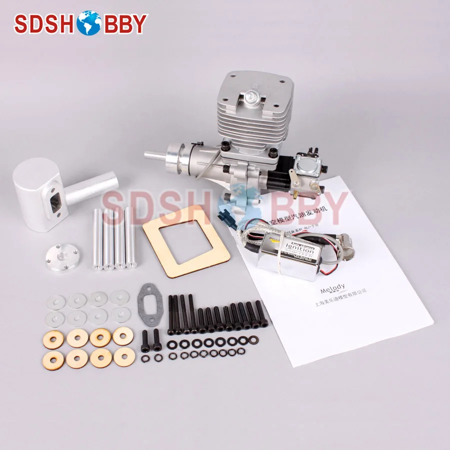 Lld35 35cc бензиновый двигатель/бензиновый двигатель для RC Самолет с газовым