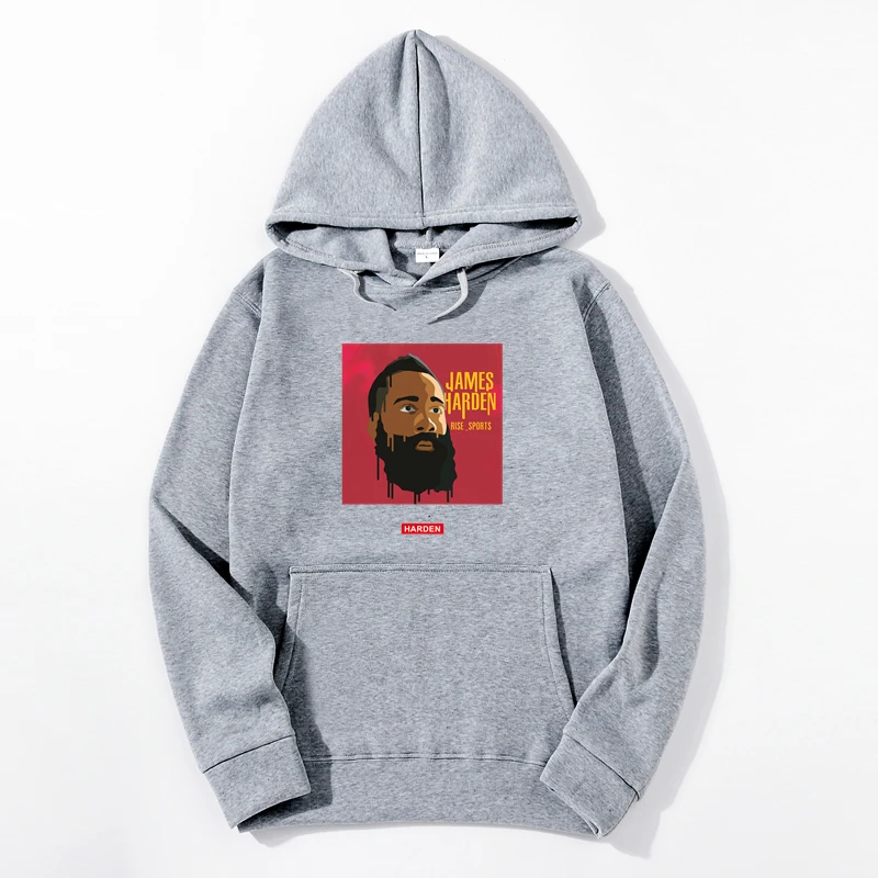 

New James Harden Men pullovers hoodies sweatshirt Clothing streetwear casual tracksuit Houston USA basketballer star Rockets